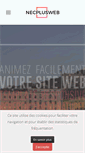 Mobile Screenshot of necplusweb.fr